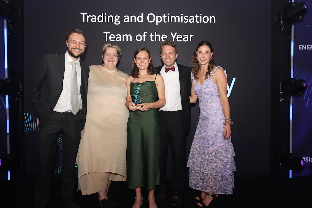 Habitat Energy collecting Trading & Optimisation Team of the Year Award